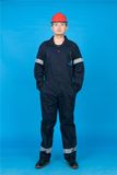 65% Polyester 35%Cotton Long Sleeve Safety High Quality Cheap Coverall Workwear (BLY1020)