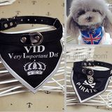 Customized Logo Triangle Wholesale Dog Bandana for Promotional Gift