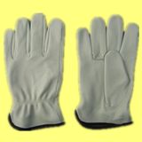 Goat Skin Leather Driver Work Glove