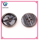 High Quality Overcoat Resin Button Black Men Shirt Button