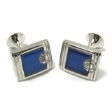 Formal Cuff Link Wholesale Crystal Metal Stone Cufflinks (H0049)