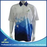 Custom Designed Full Sublimation Company School Premium Polo Shirt