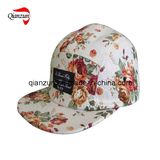 5 Panel Cotton Floral Supreme Cap