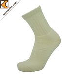 Woollen Undyed Smooth Cushioning Cricket Socks (162018SK)