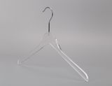 Wholesale Luxury Clear Acrylic Clothes Coat Hanger Garment