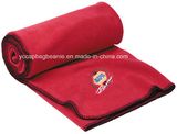 High Quality Micro Fleece Embroidery Outdoor Fleece Blanket