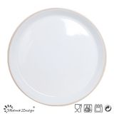 27cm Ceramic Plate Two Tone Round Shape