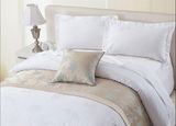 100% Cotton White Hotel Bedding Pillow Shell