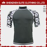 Sublimation Fancy Short Sleeves Rash Guards Mens Summer (ELTRGI-15)