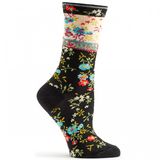 Retro Personality Style Dress Jacquard Socks