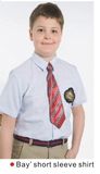 Cheap Price Boys School Uniform Shirt of Short Sleeve -Su39