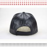 6 Panel Black Wholesale Baseball Caps for Sale