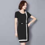 Wholesale Professional Work Dresses Women Career Dresses Ladies Chiffon Dress