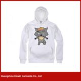 Cotton Custom Printed Men Pullover Hoodies (T38)