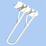 Shopping Mall PVC Metal Steel U Display Hook