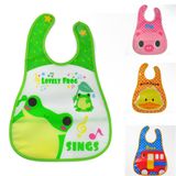 2016 China Supplier Coustom PEVA Baby Bib with Pocket (MECO125)