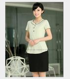 Hotel Dress Housekeeping Chefs Apparel Waitress Uniform for Lady