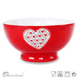 14.3cm Valentine's Day Heart Design Rice Bowl