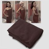 High Quality Sport Sport Durable Brown Microfiber Bath Towel