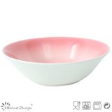 Classic Simple Hand Painting Natural Color Vegetable Bowl