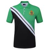 Classical Design Cotton Spandex Lycra Blend Strechable Men's Collared Polo T Shirt