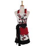 Cotton Antifouling Home Kitchen Flower Apron Tea Shop Workwear