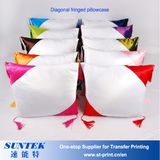 Wholesale and Retail Sublimation Blank Polyester& Cotton Pillowcase