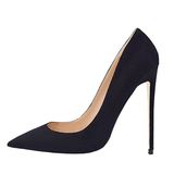 Fashion Party Wear Pumps Leather Stilettos Girls Ladies Women High Heel Shoes