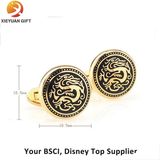 Customize Copper Gold Plating Cufflink for Gifts