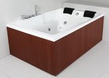 Two Person PS Skirt Acrylic Indoor Whirlpool Massage (JL823)