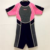 Short Neoprene Surfing Wetsuit with Nylon Fabric (HX15S09)