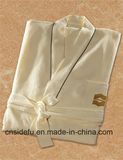 Hot Sale Custom Embroidered Hotel Waffle Robe, Waffle Bathrobe