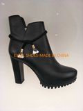 Fashion Elegant  Real Leather High Heel  Women Shoes