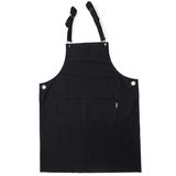 Black Color Denim Fabric Promotional Garden Bib Apron for Men and Women