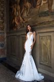 Mermaid Evening Prom Wedding Dress Bridal Gowns