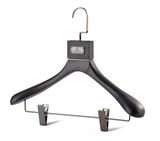 Luxury Wooden Men Suit Hanger for Cloth Shop