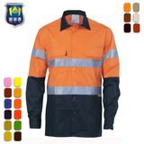 Long Sleeve Work Wear Safety Reflective Shirt