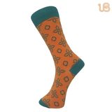 Men's Color Comb Cotton Casual Sock