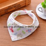 2017 Promotional Good Price Best Quality Cotton Baby Bandana Bibs