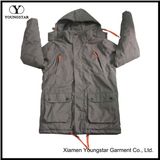 Ys-1075 Windbreaker Winter Waterproof Breathable Tactical Softshell Jacket Hoodie Mens