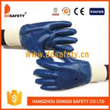 Ddsafety 2017 Blue Nitrile Fully Coating Work Glove