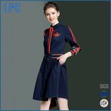 New Design Embroidery Casual Women Dress