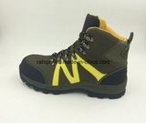 Casual Style Split Nubuck Leather Safety Working Shoes Outdoor Shoes (16053)