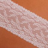Fashion Styles White Curtain Textile Lace Fabric for Sale