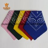 Cheap Wholesale Promotional Square Custom Printed Cotton Bandana 22*22''