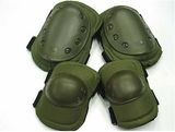 2016 Factory Price Best Quality Green Military Tactical Knee and Elbow Protective Guard for Self Defense Police and Military