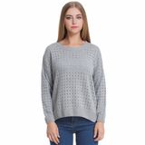 Ladies Knitwear Sweater Pullover OEM Factory China