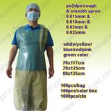 Ly Disposable Plastic Aprons Yellow (LY-AP-Y)