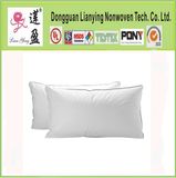 Standard Size White Cotton Polyester Fiber Hotel Pillow