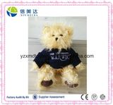 Good Handmade Long Plush Material Teddy Bear with Sweater